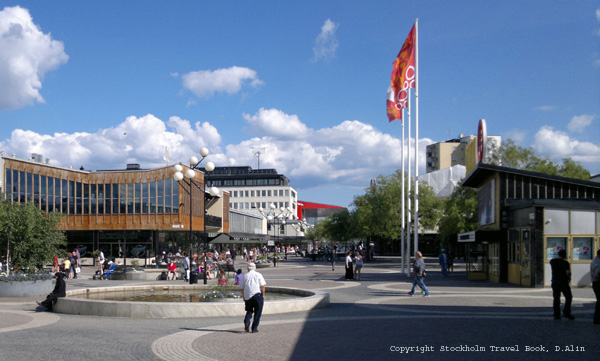 Stockholm surban center of Vällingby